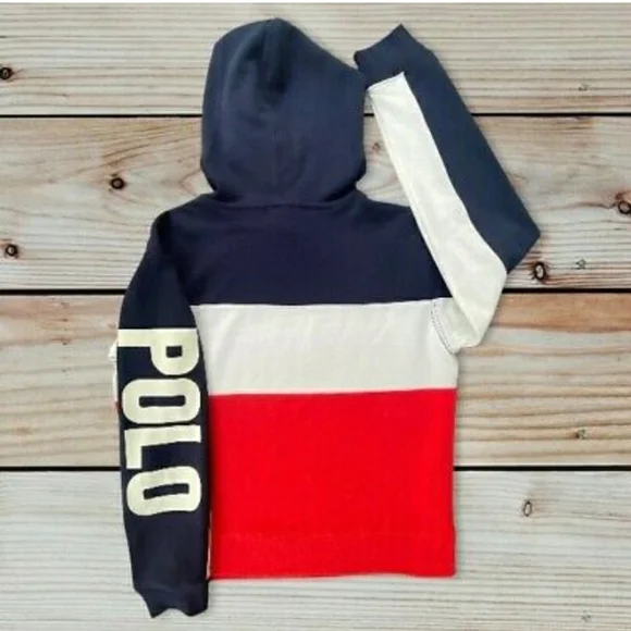 NWT Polo Ralph Lauren Women's Performance Hoodie/Sweatpands Blue - Main Image